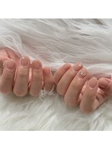 アース 新瑞橋店(HAIR & MAKE EARTH)/上品ピンクビジュ