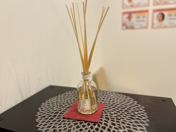 千種セントラル整体サロン(千種CENTRAL整体サロン)/リラックス空間の香りもこだわり