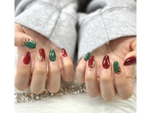 はあとねいる 武蔵境駅南口店の雰囲気（★クリマスカラー満載でワクワクするデザイン★）