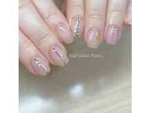 ポジ(Posi.L)の雰囲気（通常のネイルデザインもやっています！綺麗目が得意な店です！）
