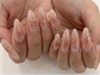 ブルーム(Bloom)の写真/見ていたくなる綺麗な指先♪【唯一無二のワンカラー】大人可愛いデザインで差をつける！持ち込みもご用意◎