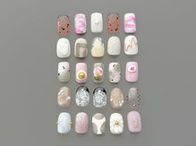 トレンド商材でつくる今っぽネイルデザイン