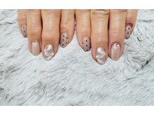 リアンサロン(LianS salon)/ベージュ×レース
