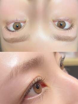 シュエット アイラッシュデザイン(Chouette eyelash design)/選べるラッシュリフト+眉wax