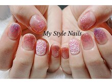 マイ スタイル ネイルズ(My Style Nails)/ラメグラデーションジェル