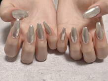 ひまりネイル(ひまりnail)/ミラーネイル