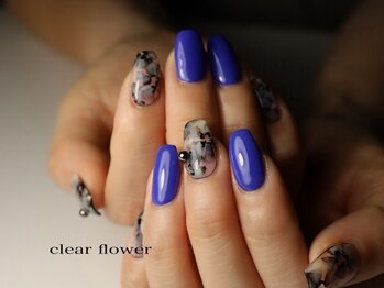 ネイル トモダ(nail Tomoda)/clear flower