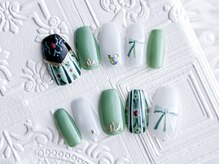 イメージネイルも人気（ネイルチップオーダーもできます）