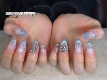 ゼン ネイル デザイン 池袋(ZEN NAIL DESIGN)/* 長 さだしやり放題×つけ放題