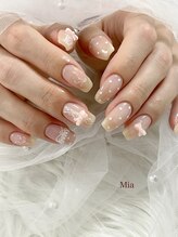 ミア(Mia)/レースリボンネイル