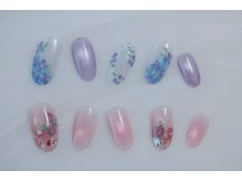 ネイルアトリエ ビー(Nail Atelier B.)の雰囲気（6月は紫陽花ネイルがおすすめ！梅雨ネイルをお楽しみください）