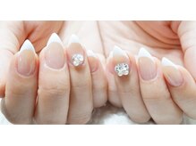 ネイル シスター(nail sister)/ホワイトフレンチネイル