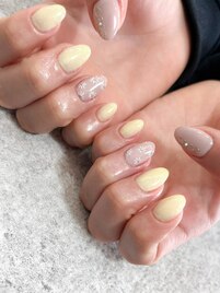 お花ネイル