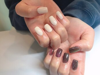 アモールネイル(amor nail)/アシンメトリーネイル
