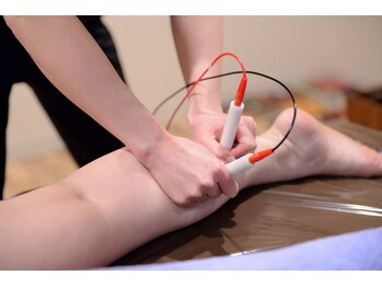 東鍼灸接骨院/☆高周波でムクミ、冷え対策☆