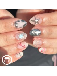 ミラーパウダー×星 y2k