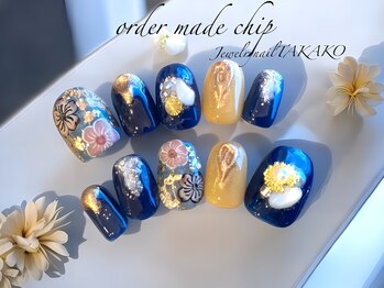 ジュエリーネイル タカコ(Jewelry nail TAKAKO)/和柄オーダーチップ