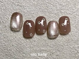 ホロフラワーネイル