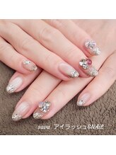 サヴァ アイラッシュアンドネイル(sava)/きらきらビッグビジューネイル