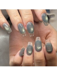 クリアフレンチネイル！