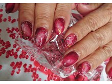 アンアント(An-ant)/レッドフラワーネイル