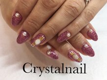 クリスタルネイル ボンベルタ橘店(CRYSTAL NAIL)/ラメネイル