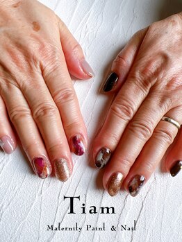 ティアム マタニティペイント アンド ネイル(Tiam Maternity Paint&Nail)/4Designコース★ご新規様¥6800