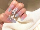 韓国ネイル/リボンネイル