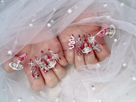 ニュアンスネイルパーツ付き放題