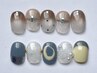 【再来/Hand】月替わりネイル☆定額ゴージャスコース ¥8300
