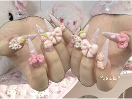 ピンクネイル