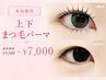 【ERI担当】上下まつ毛パーマ*トリートメント付き　￥9,500→￥7,000