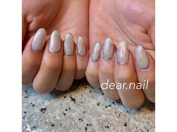 ディアネイル(dear.nail)/ピンクミラー◎ニュアンス