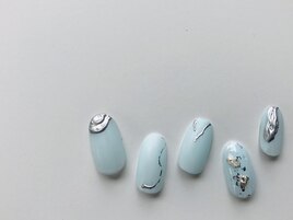 ミントブルーニュアンス