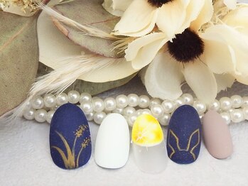 ネイルズガッシュ 武蔵小山店(NAILsGUSH)/*お月見ネイル*