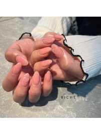 ぷっくりハートネイル！