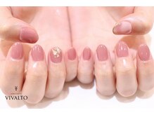 ワールド ビューティ ヴィヴァルト 宝塚店(WORLD BEAUTY VIVALTO)/シンプル/シェルネイル