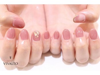 ワールド ビューティ ヴィヴァルト 宝塚店(WORLD BEAUTY VIVALTO)/シンプル/シェルネイル