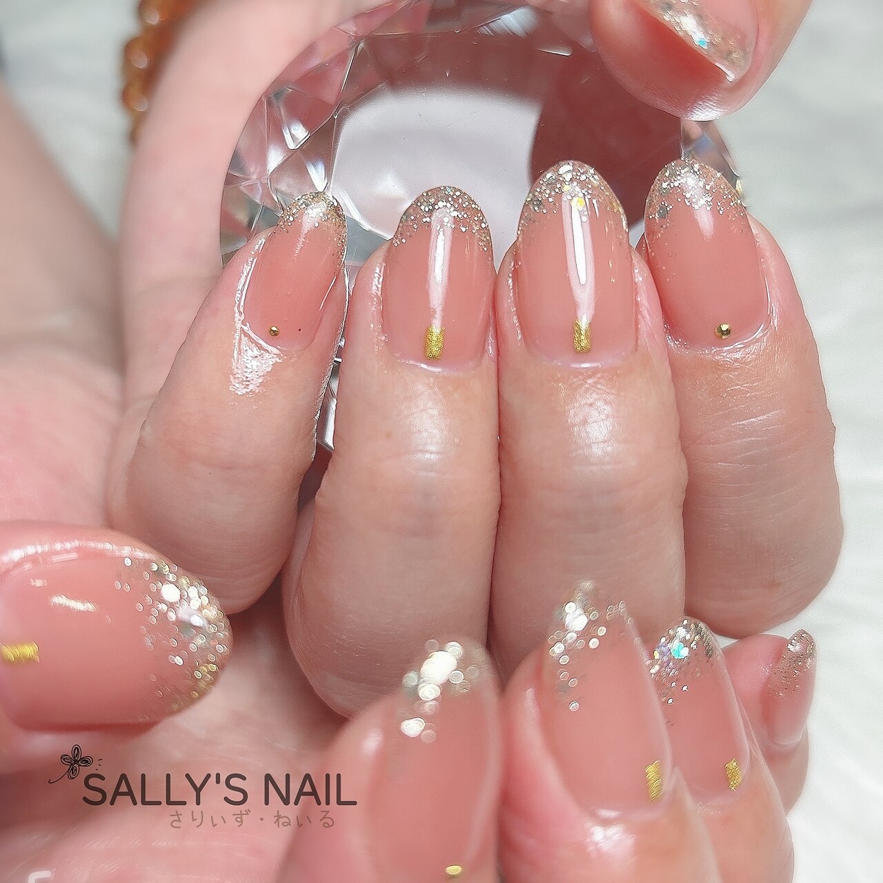 No.057 個性派ネイル カラフルネイル フレンチネイル ネイルチップ