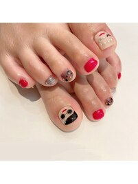 個性派フットネイル¥8800