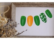 FASTNAIL松戸駅西口店【パラジェル/ジェルネイル専門/定額/マグネット/フットネイル】/花　ぷっくりネイル　【11216】