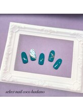 セレクトネイル ココ 秦野店(SELECT NAIL COCO)/1&2月ハンド　ラインアート