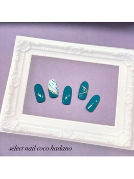 セレクトネイル ココ 秦野店(SELECT NAIL COCO)/1&2月ハンド　ラインアート