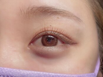 まつげエクステサロン ヘアーリゾートエーアイ 東陽町店(hair resort Ai)/ブラウンフラット160本/￥8250