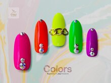 カラーズ荻窪 ネイルラウンジ(Colors Ogikubo Nail Lounge)/カラフルネオンアートデザイン