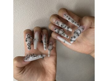 ローラネイル(Roller nail)/スーパーロング乗せ放題¥16500