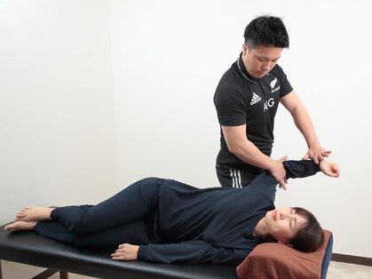 Rストレッチの写真