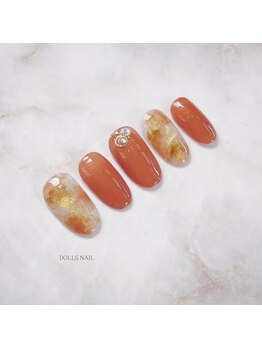 ドールズ ネイル(DOLLS NAIL)/10月 ¥8,400定額メニュー
