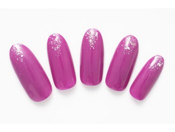 ネイルサロンディーバ 石橋店(Diva)/10本先端ラメアート￥5,940 