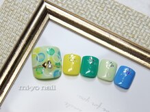 ミーヨ ネイル(mi-yo nail)/フット【定額￥9350(税込)★】